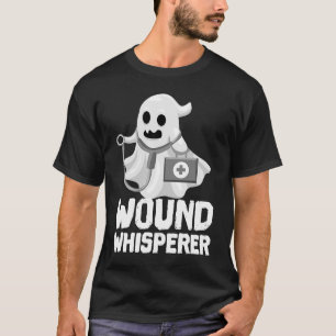 T-shirt Infirmière Pour Homme Femmes Enfants Fantôme Hallo