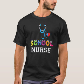 T-shirt Infirmière pour l'école primaire et intermédiaire