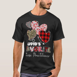 T-shirt Infirmière Praticien Cadeau Valentine Cupid's Fav