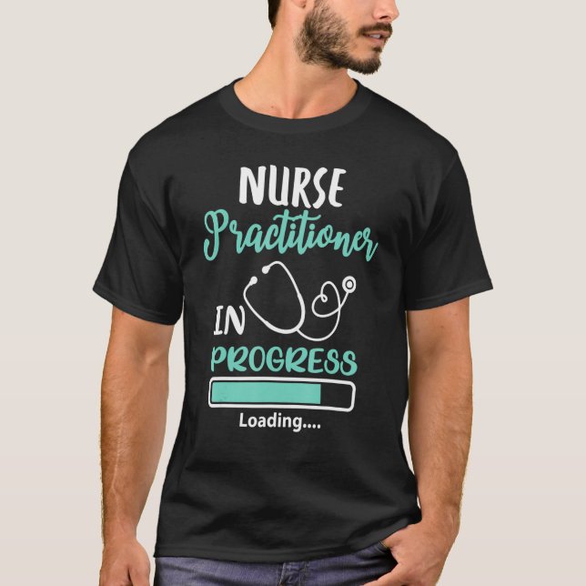 T-shirt Infirmière Praticien En Cours Chargement Formation (Devant)