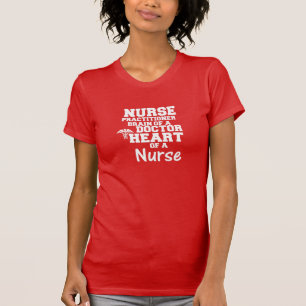 T-shirt Infirmière Praticien Inspirationnel Chemise Rouge