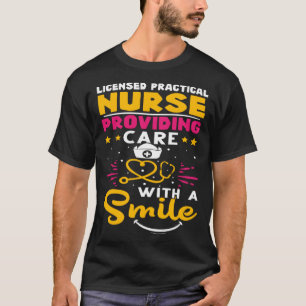 T-shirt Infirmière pratique autorisée fournissant des soin