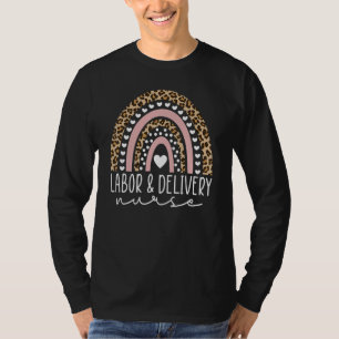 T-shirt Infirmière professionnelle et de livraison Leopard