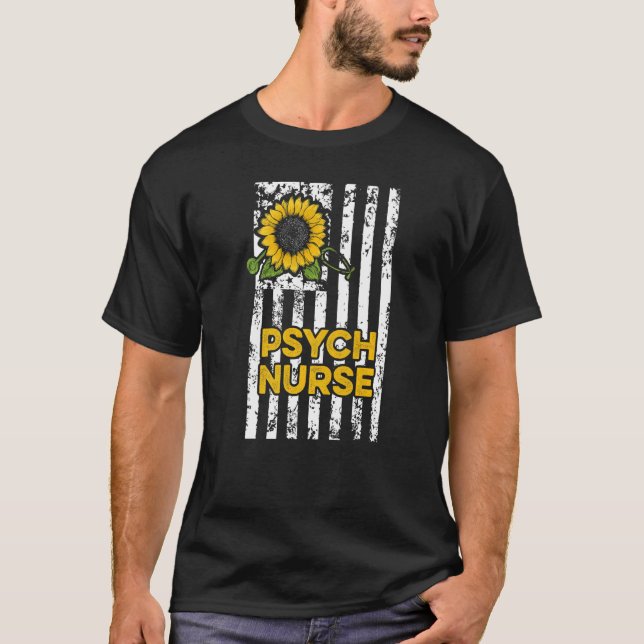 T-shirt Infirmière psychiatrique Infirmière psychiatrique  (Devant)