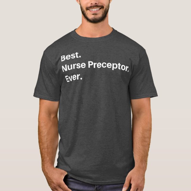T-shirt Infirmière réceptrice Meilleure infirmière réceptr (Devant)