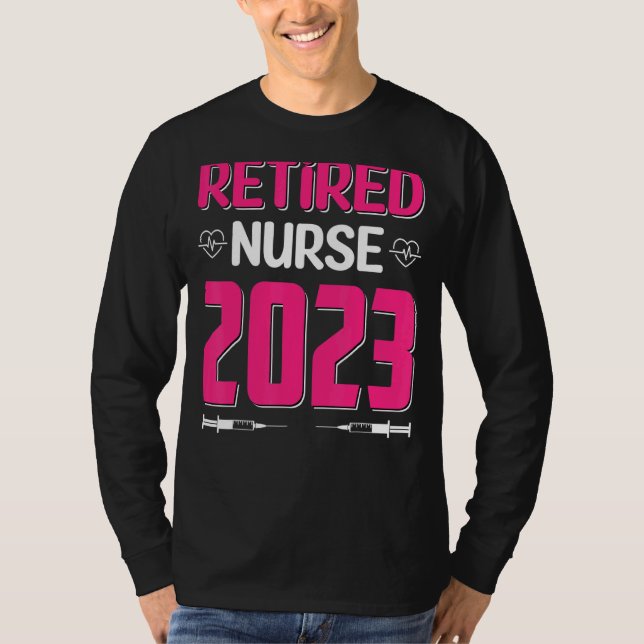 T-shirt Infirmière retraitée Femmes Infirmière infirmière  (Devant)