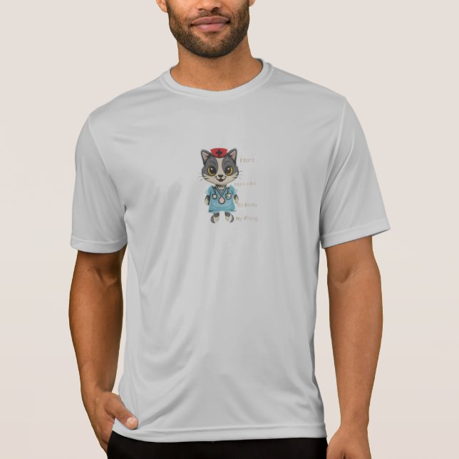 T-shirt Infirmière soignante : C'est mon truc (Devant)