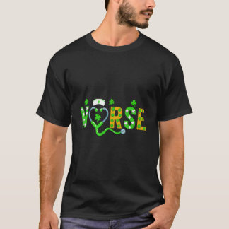 T-shirt Infirmière St Patrick's Day St Patrick's Day Infir
