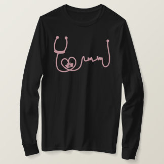 T-shirt Infirmière Stethoscope