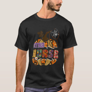T-shirt Infirmière Stna Stethoscope Infirmière Halloween C