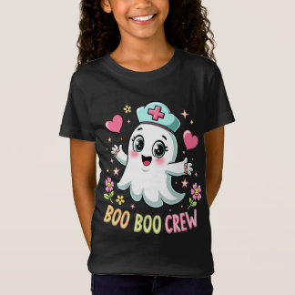 T-Shirt Infirmière super Boo Boo Crew Ghost Halloween Infi