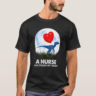 T-shirt Infirmière t rex humour Dinosaur