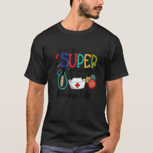T-shirt Infirmière Tous les super héros ne portent pas les