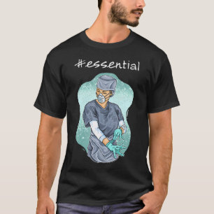 T-shirt Infirmière Travailleuse en santé Docteur Tee