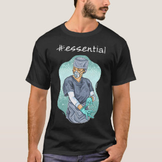 T-shirt Infirmière Travailleuse en santé Docteur Tee
