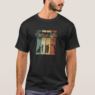 T-shirt Infirmière Vie amusante Infirmière Cadeaux Infirmi