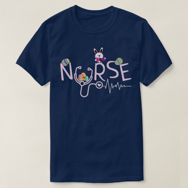 T-shirt Infirmières Cadeaux Stethoscope Infirmière Grotte  (Design devant)