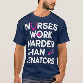 T-shirt Infirmières-Cadeaux Travaillent Plus Dur Que Les S