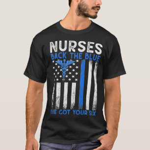 T-shirt Infirmières de retour Le bleu J'ai votre show Si I