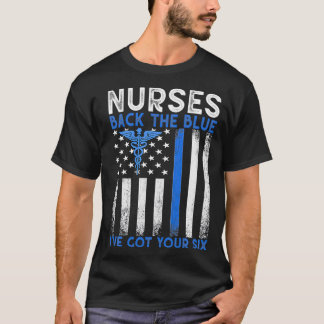 T-shirt Infirmières de retour Le bleu J'ai votre show Si I