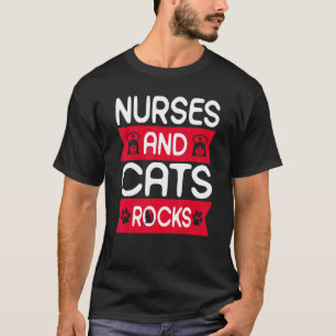 T-shirt Infirmières et chats roches Infirmière