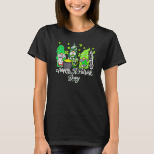T-shirt Infirmières Gnome Saint Pattys Infirmière Scrub St