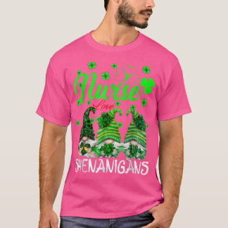 T-shirt Infirmières Love Shenanigans Funny Gnomes Infirmiè