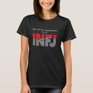 T-shirt INFJ Pride INFJ N'essayez pas de me comprendre
