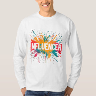T-shirt Influence numérique : le pouvoir de la connectivit