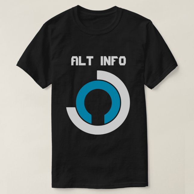 T-shirt Info Alt (Design devant)