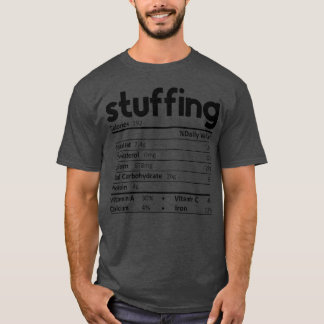 T-shirt Informations nutritionnelles de la farce Funnyhank