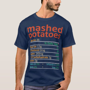 T-shirt Informations nutritionnelles sur la purée de pomme