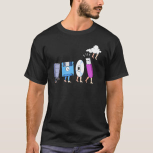T-shirt Informatique Cloud Evolution Programmer Ingénieur