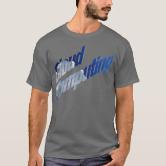 T-shirt Informatique en nuage