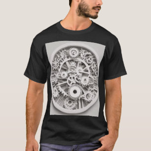 T-shirt Ingénierie de structure Engrenages Mécanique Génie