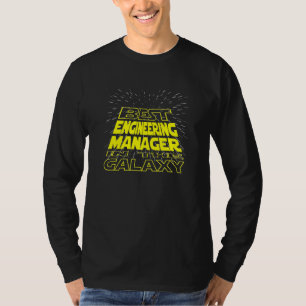 T-shirt Ingénierie Manager Cool Galaxy