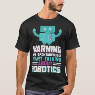 T-shirt Ingénierie Robotique AI Robot Autonome Constructio