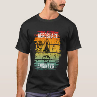 T-shirt Ingénieur aérospatial aéronautique aérospatial cha