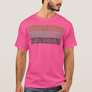 T-shirt Ingénieur audio Tonmeister mélangeur de son électr