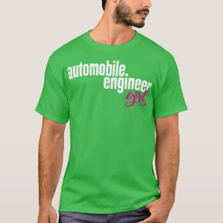 T-shirt Ingénieur automobile fille 1