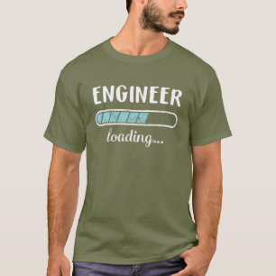 T-shirt Ingénieur Chargement des amis de la famille Humour