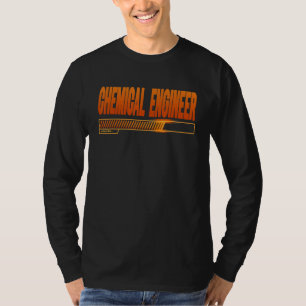 T-shirt Ingénieur Chimique Chargement des diplômés de l'éc
