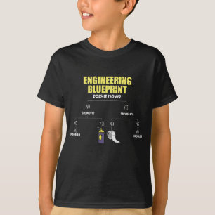 T-shirt Ingénieur de bande pour le modèle d'ingénierie