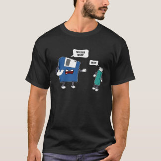 T-shirt Ingénieur de disquette de disquette