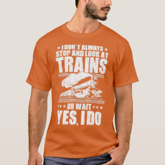 T-shirt Ingénieur de la locomotive du conducteur de train