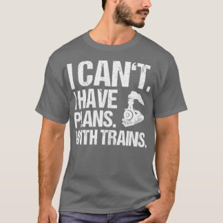 T-shirt Ingénieur de la locomotive du conducteur de train