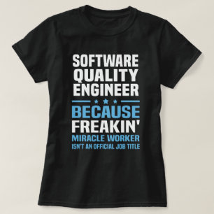 T-shirt Ingénieur de la qualité du logiciel