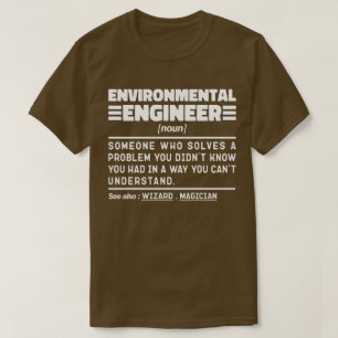 T-shirt Ingénieur de l'environnement Noun Nature Protector