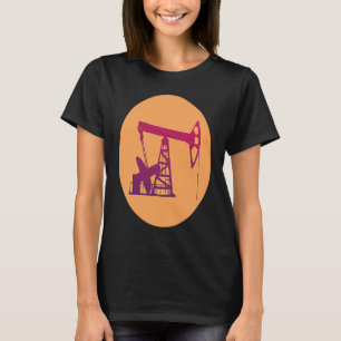T-shirt Ingénieur de perçage Puits d'huile pour puits d'hu