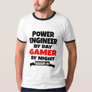 T-shirt Ingénieur de puissance du joueur